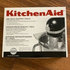 KitchenAid One-Piece Pouring Shield - Stand Mixer Accessory